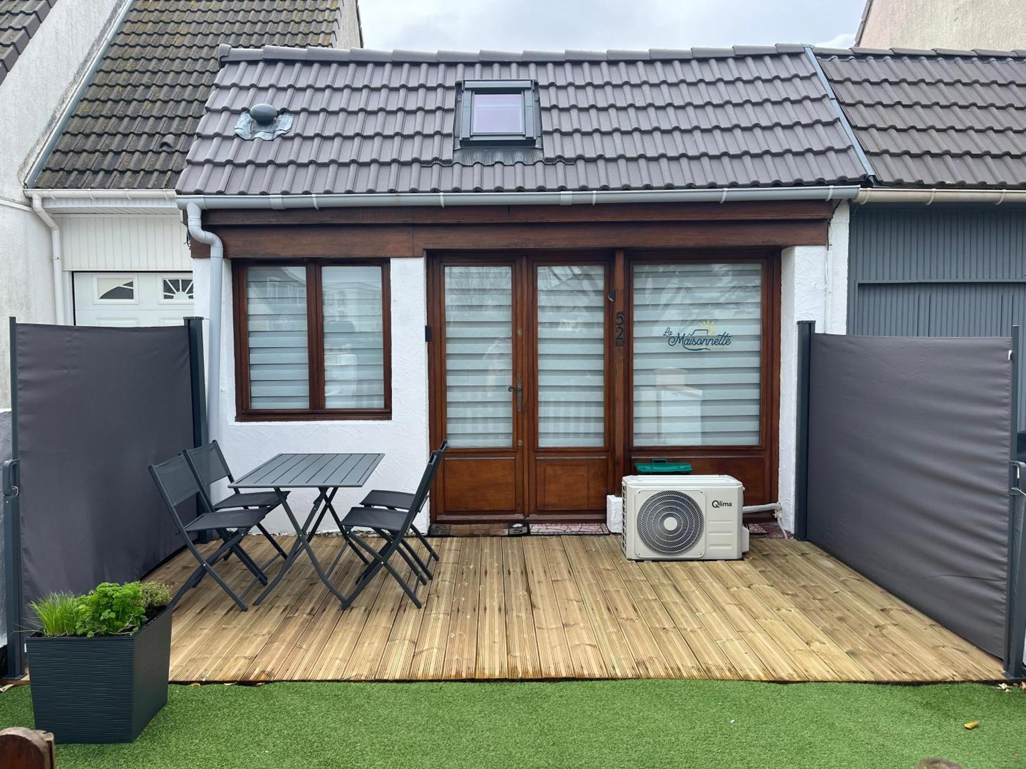 La Maisonnette Le Portel Plage Exteriör bild